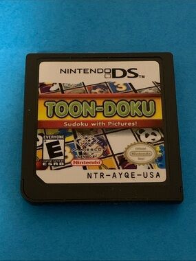Nintendo DS Toon-Doku Game Card - Black